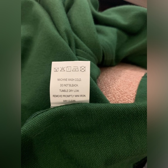 NWT, Catalina Oversized Kangaroo Pocket Batwing Hoodie in Green, Sz One Size - Picture 12 of 12